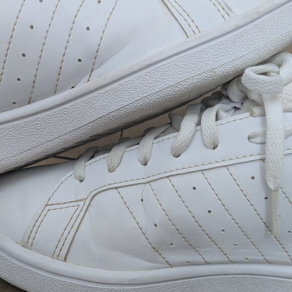 Adidas Grand Court Base Low Women's Casual Shoes White Black EE7968 Sz 7.5 - Picture 13 of 13